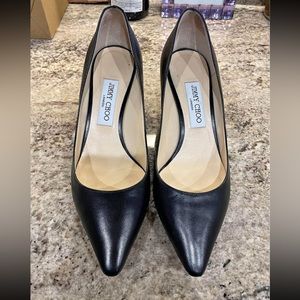 JIMMY CHOO Black Heel Pumps size 39 box/dust bag not included.